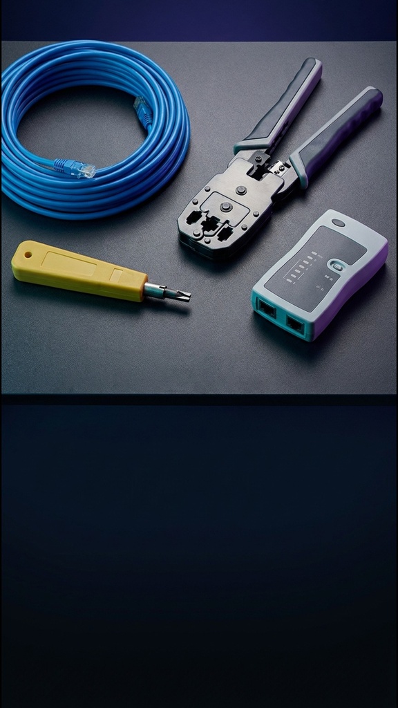 Confecção de Conector Keystone (RJ45 Fêmea)