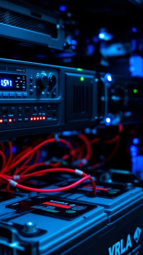 Organização e Montagem de Banco de Baterias e Nobreaks