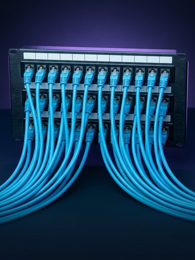 Patch Panel: feche uma vez e nao volte mais