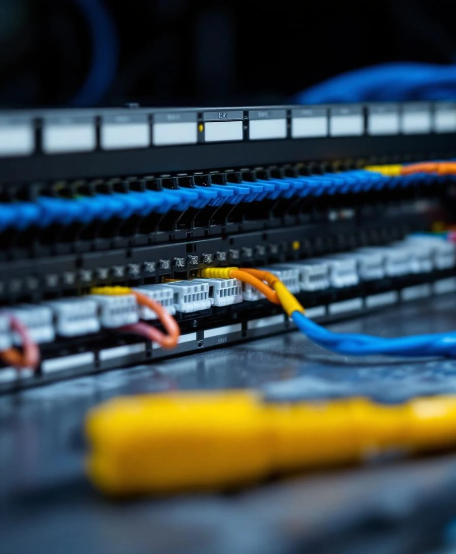 Patch Panel: feche uma vez e nao volte mais